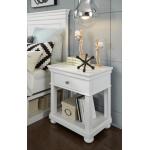 Open Night Stand White Finish - Image 3