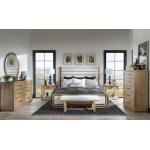 Complete Cal King Channeled Uphostered Panel Bed 6/0 - Image 6