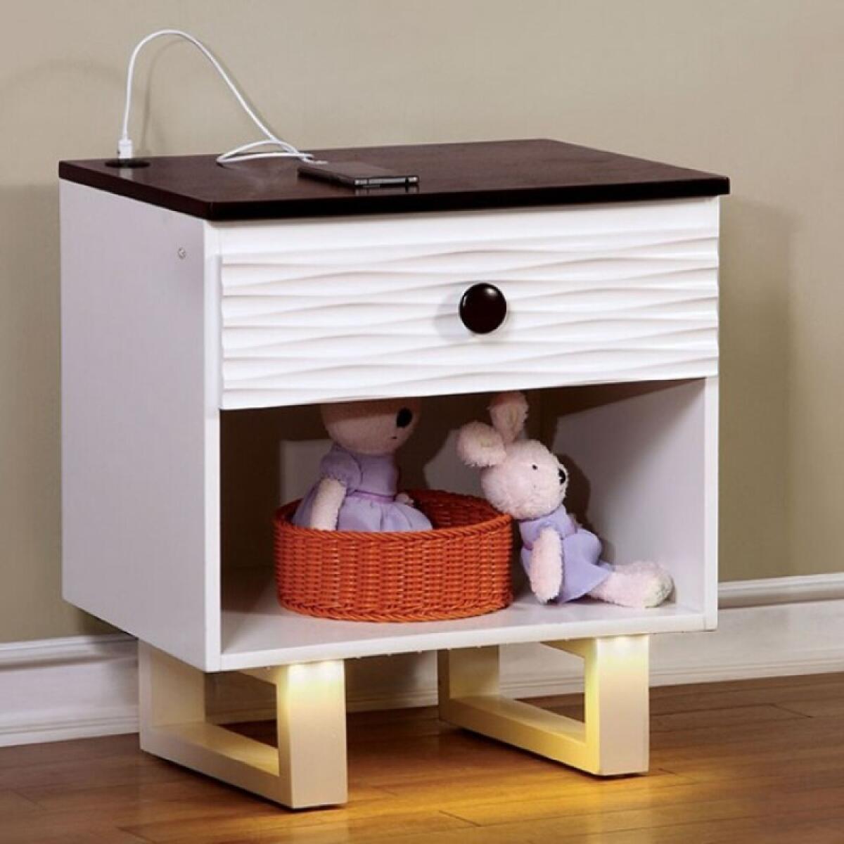 Meredith Night Stand w/ USB Outlet - Image 2
