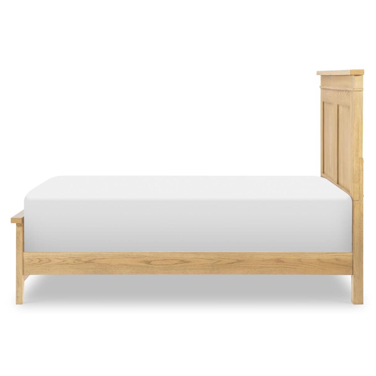Complete Panel Bed Full 4/6 Natural Hickory - Image 4
