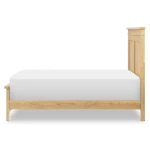 Complete Panel Bed Full 4/6 Natural Hickory Youth Beds Brown 12
