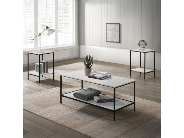 Pallas 3 Pc. Table Set Table Sets Cocktail Tables