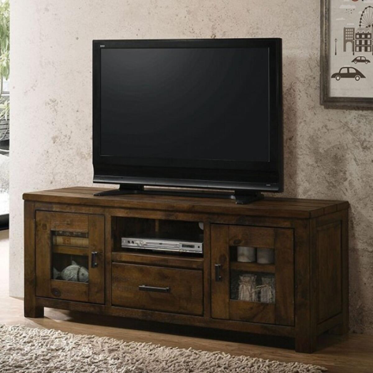 Carole TV Stand Entertainment Stands Brown 4