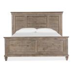 Lancaster B4352-75 Complete Cal.King Shutter Panel Bed