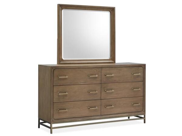 Lindon Double Drawer Dresser - Image 6