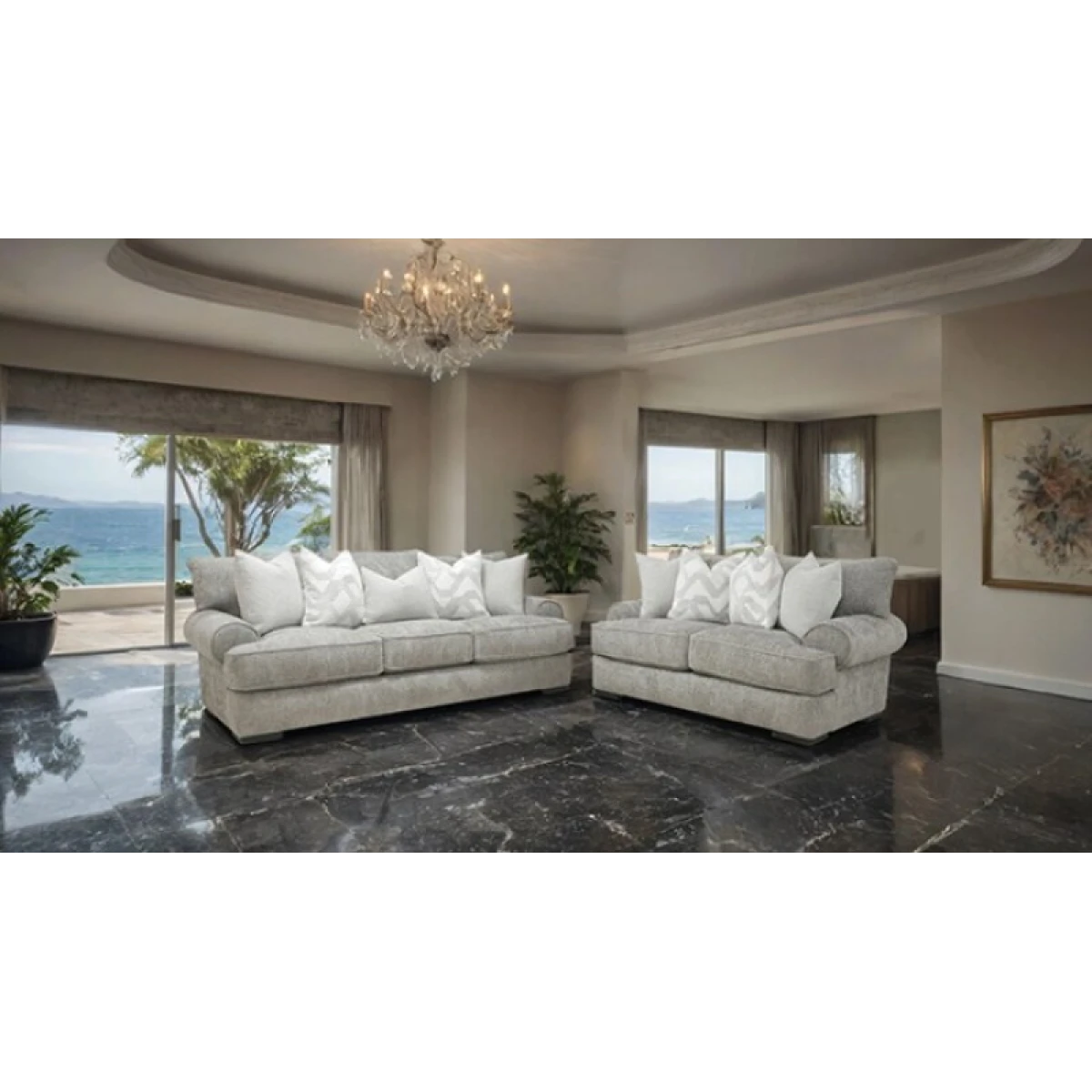 Nerone Loveseat Loveseats Furniture of America 5