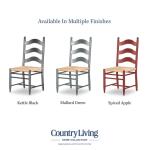 Rush Seat Ladder Back Side Chair Chairs & Benches Chairs & Benches 14