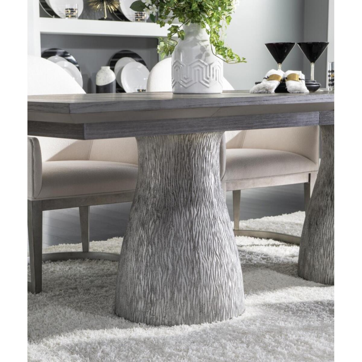 Complete Rectangle Double Pedestal Table Dining Sets Dining Sets 7