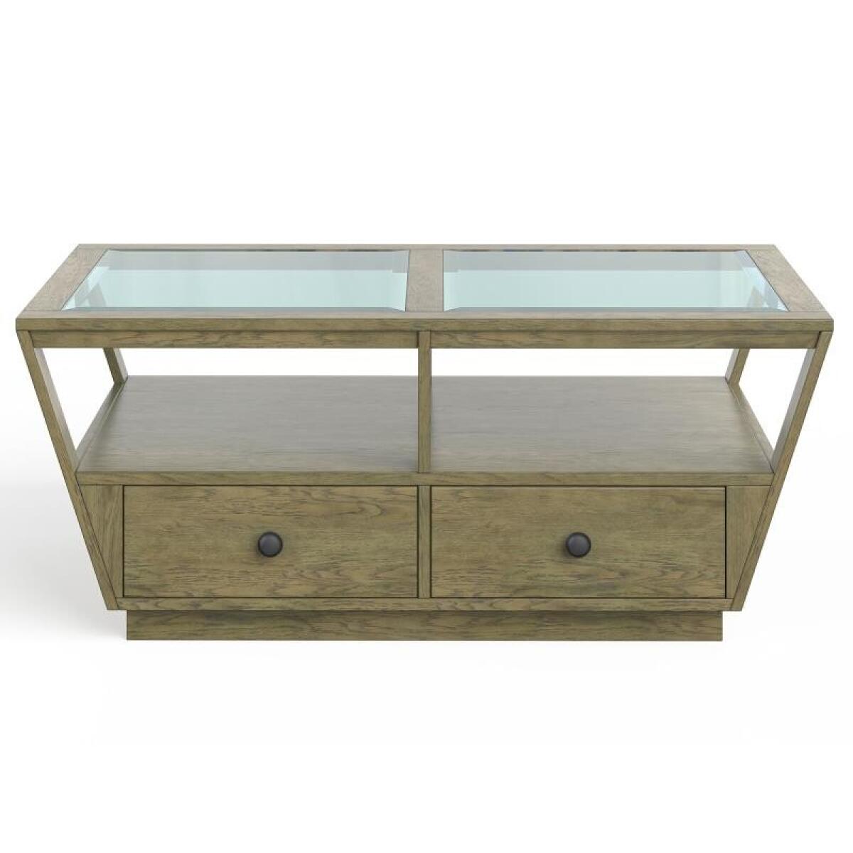 Hardison Rectangular Cocktail Table w/Casters - Image 2