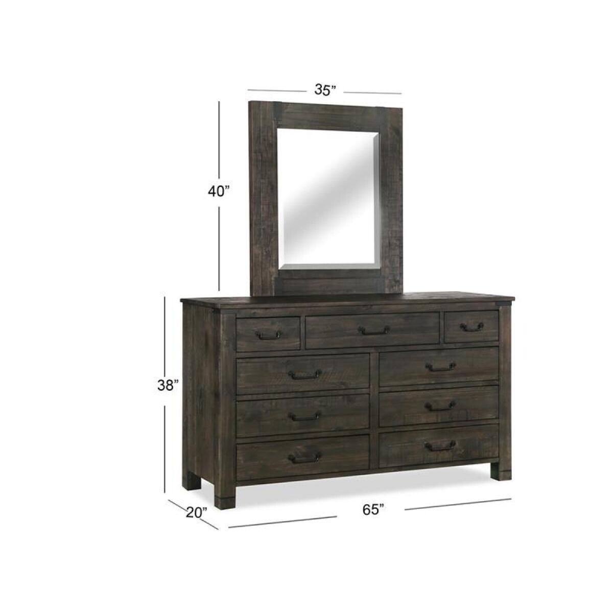 Abington Portrait Mirror Bedroom Mirrors Brown 6