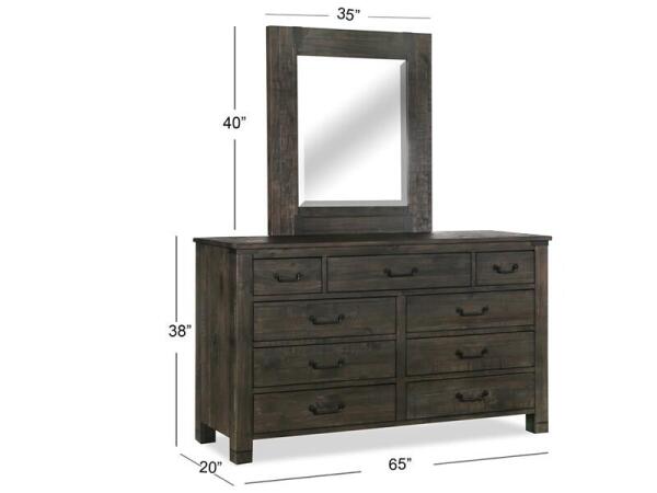 Abington Portrait Mirror Bedroom Mirrors Brown 10