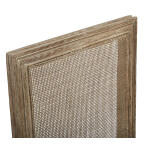 Linen & Oak Caned Back Side Chair Chairs & Benches Chairs & Benches 11