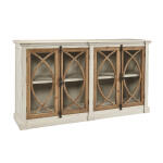 Reims Cathedral Black Arched Cabinet Accent Furniture Accent Furniture
