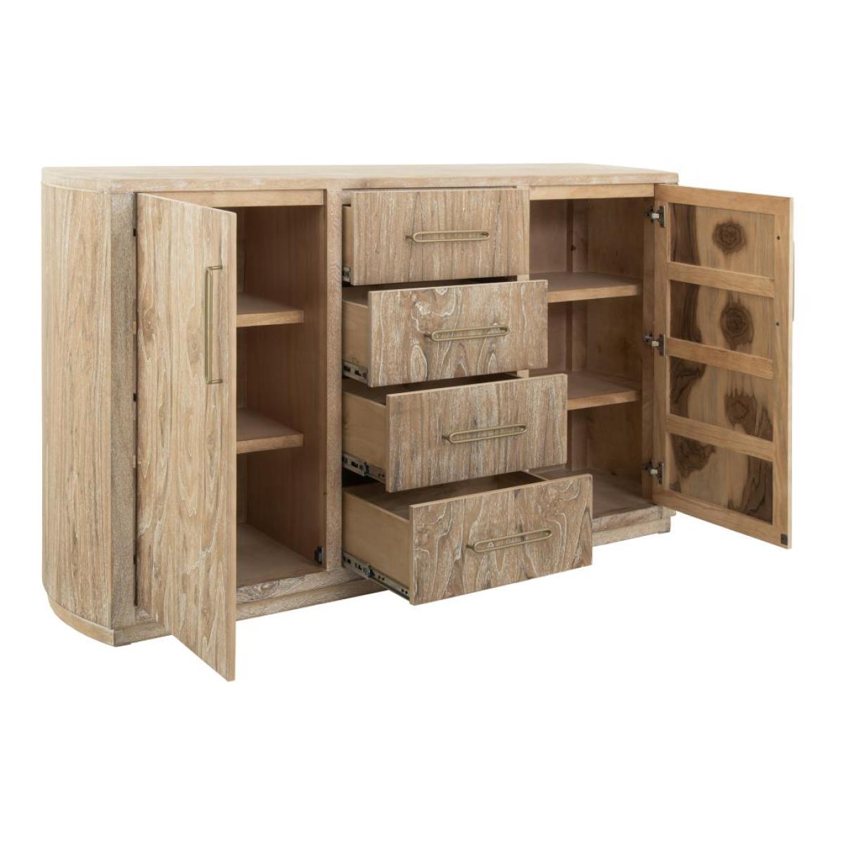 4 Drawer & 2 Door Buffet - Balam - Image 5