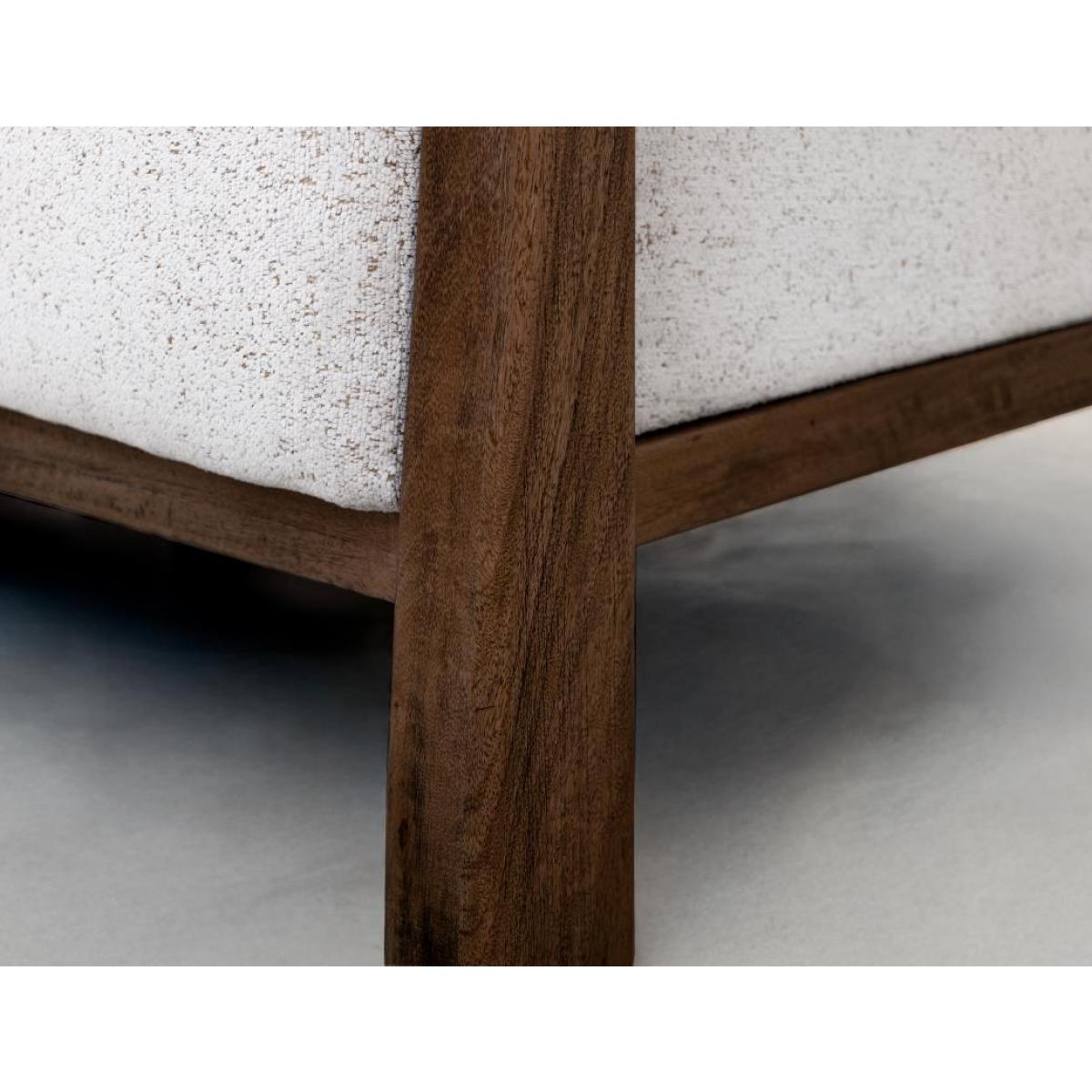 Wooden Frame, Upholstered Sofa - Roots - Image 11