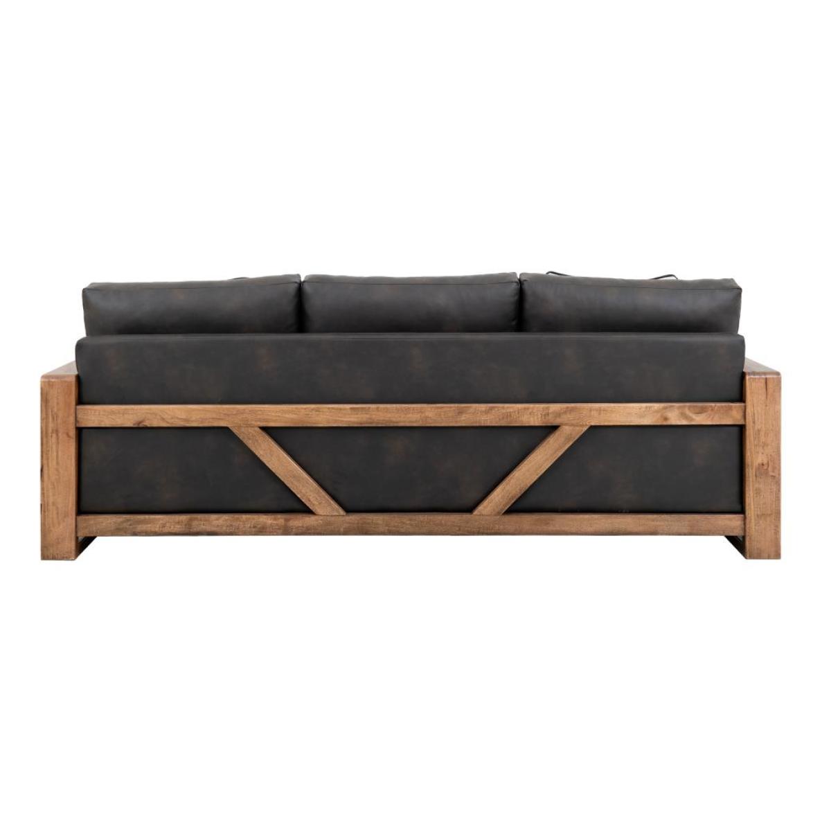 Wooden Frame, Upholstered Sofa - Ancora - Image 10