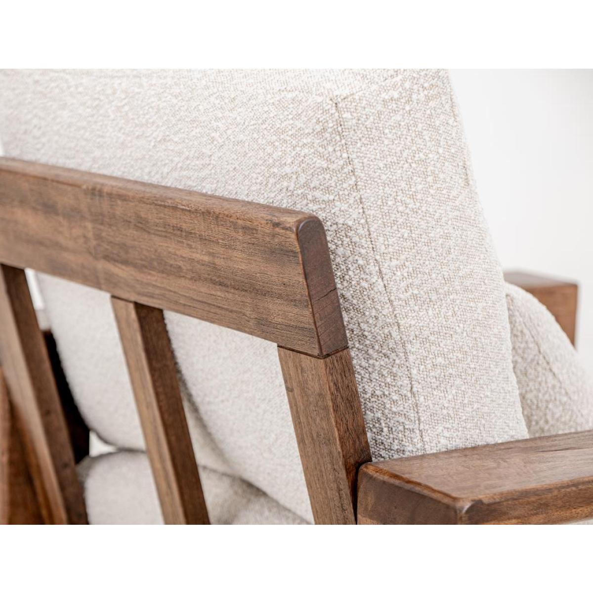 Wooden Frame & Base, Armchair - Duna - Image 7