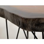 Live Edge Sofa Table - Parota Epoxy - Image 4