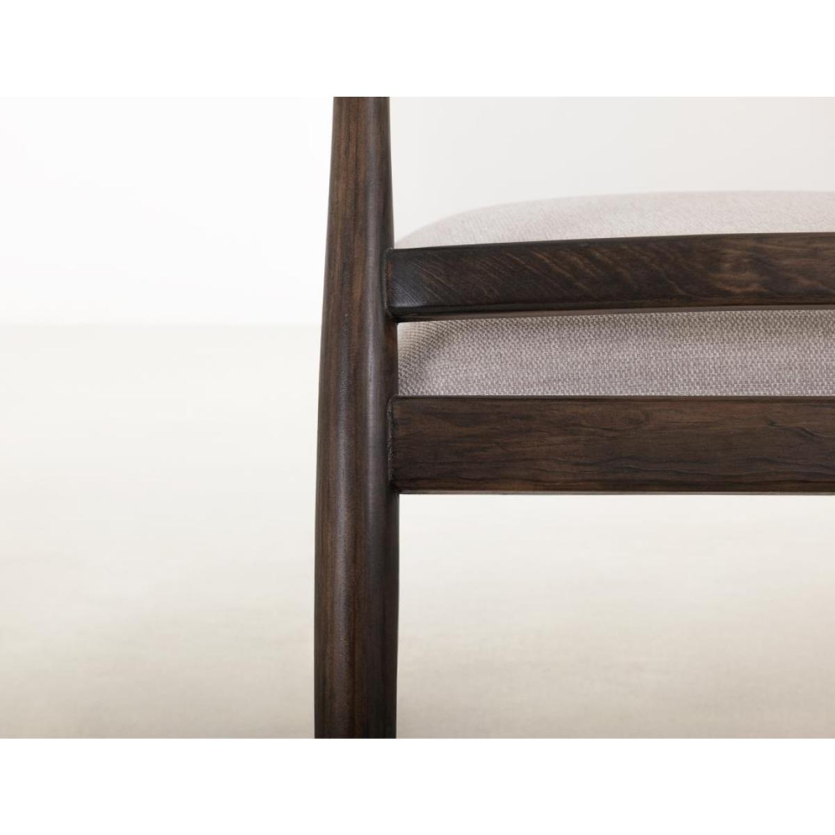 Balam Upholstered Dining Arm Chair - Image 6