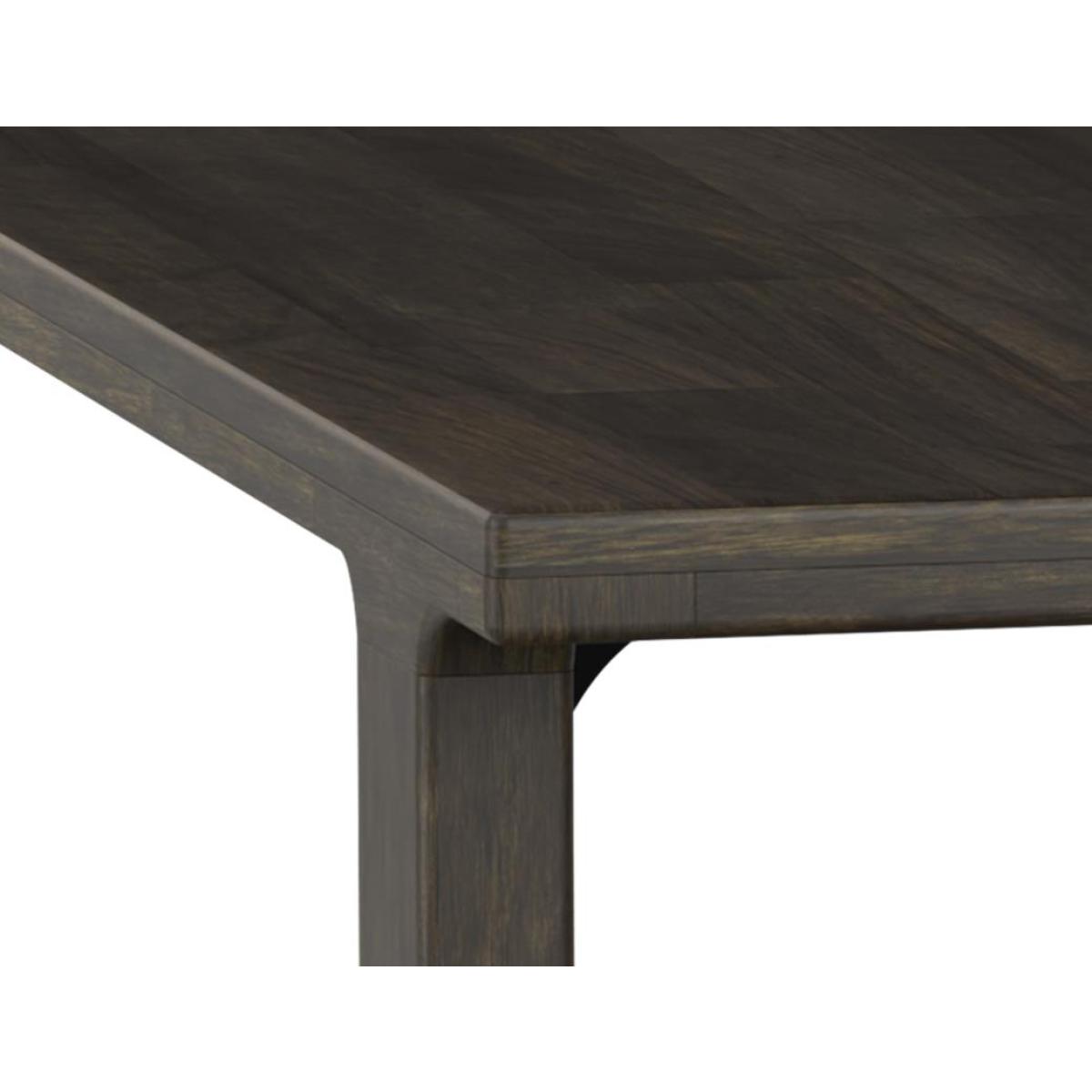 Wooden Table - Dark Mezquite - Image 9