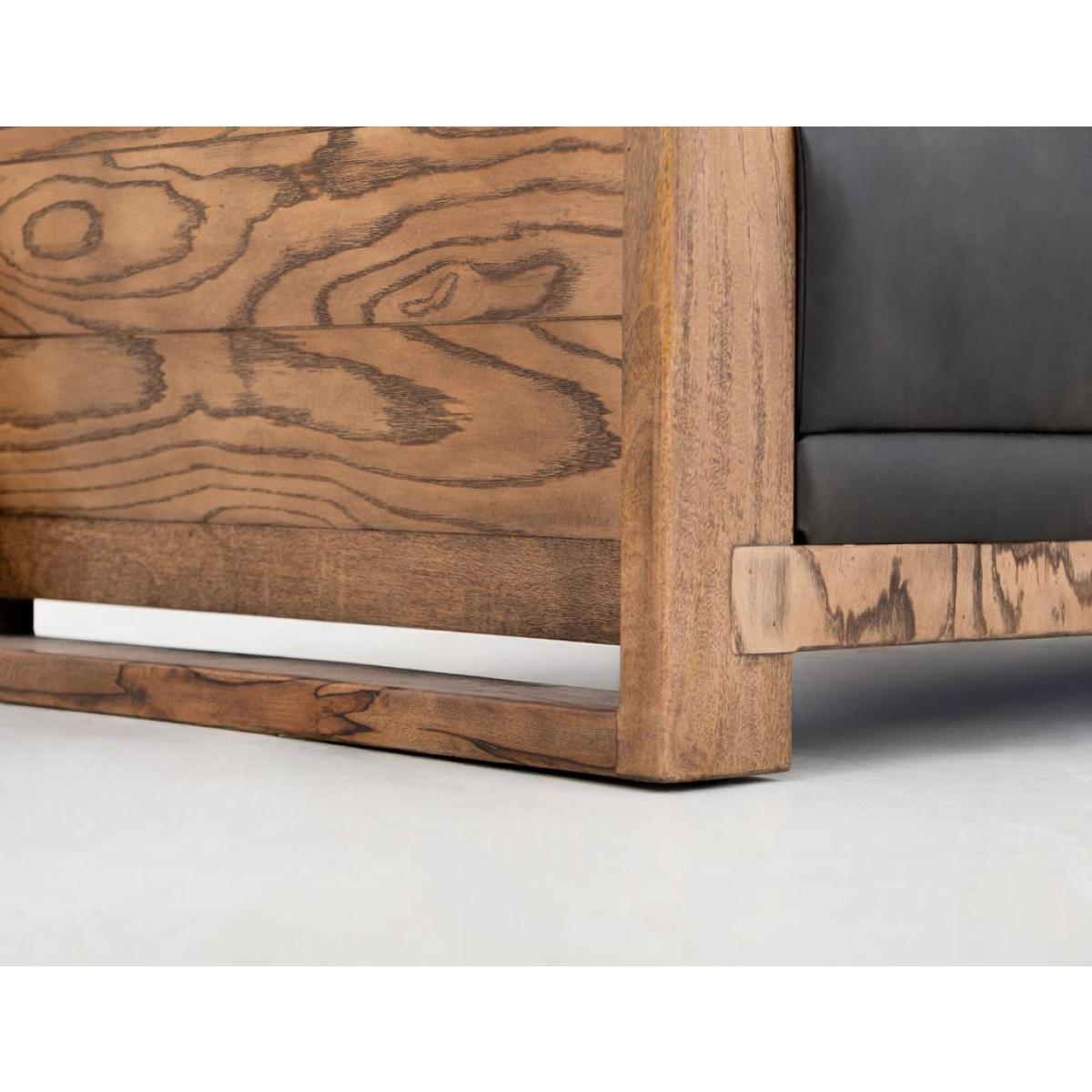Wooden Frame, Upholstered Sofa - Ancora - Image 11