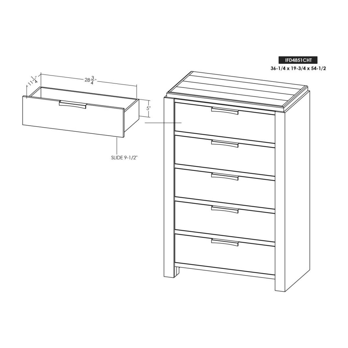 5 Drawer Chest - Raramuri - Image 10