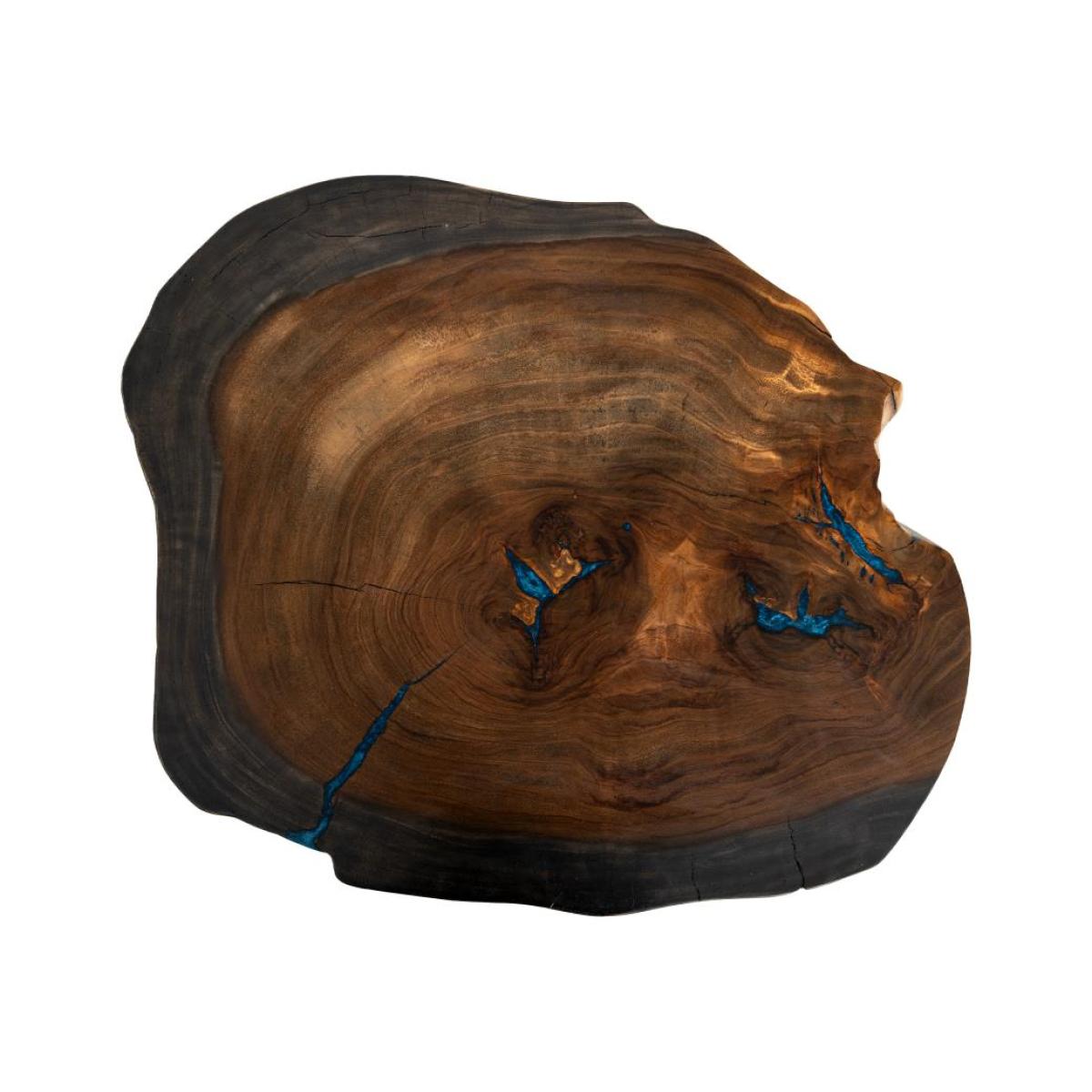 Live Edge Cocktail Table - Parota Epoxy - Image 4