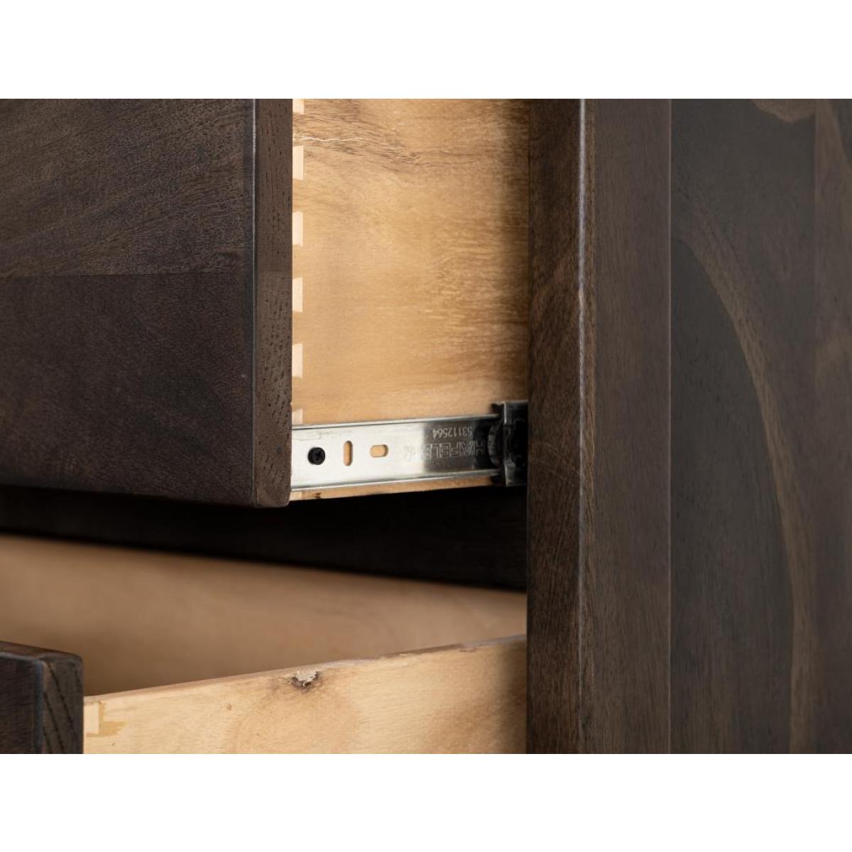 5 Drawer Chest - Dark Mezquite - Image 9