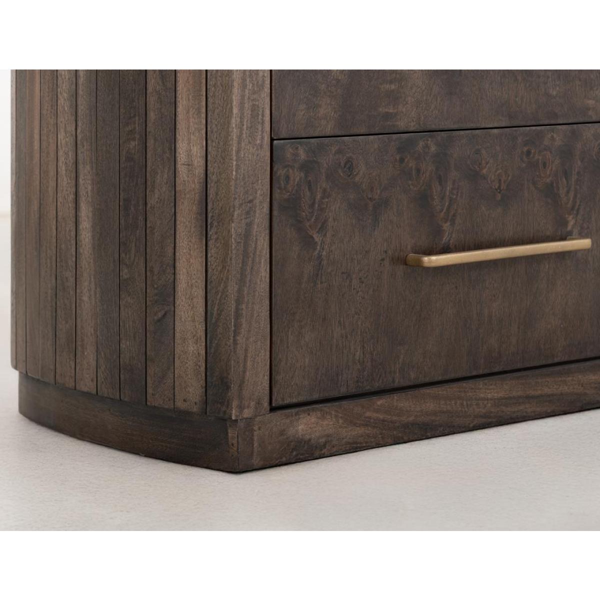 5 Drawer Chest - Dark Mezquite - Image 6