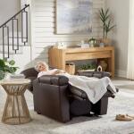Maya Large Recliners Brown 25