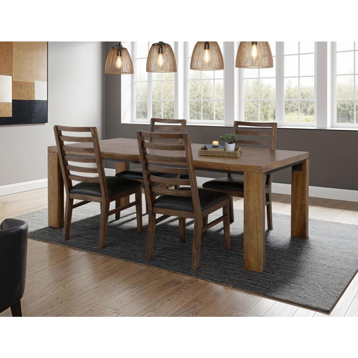 Dining Table - Walnut - Image 5