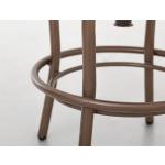 Upholstered Adjustable 24-30" Swivel Iron Base Barstool - Altea - Image 6