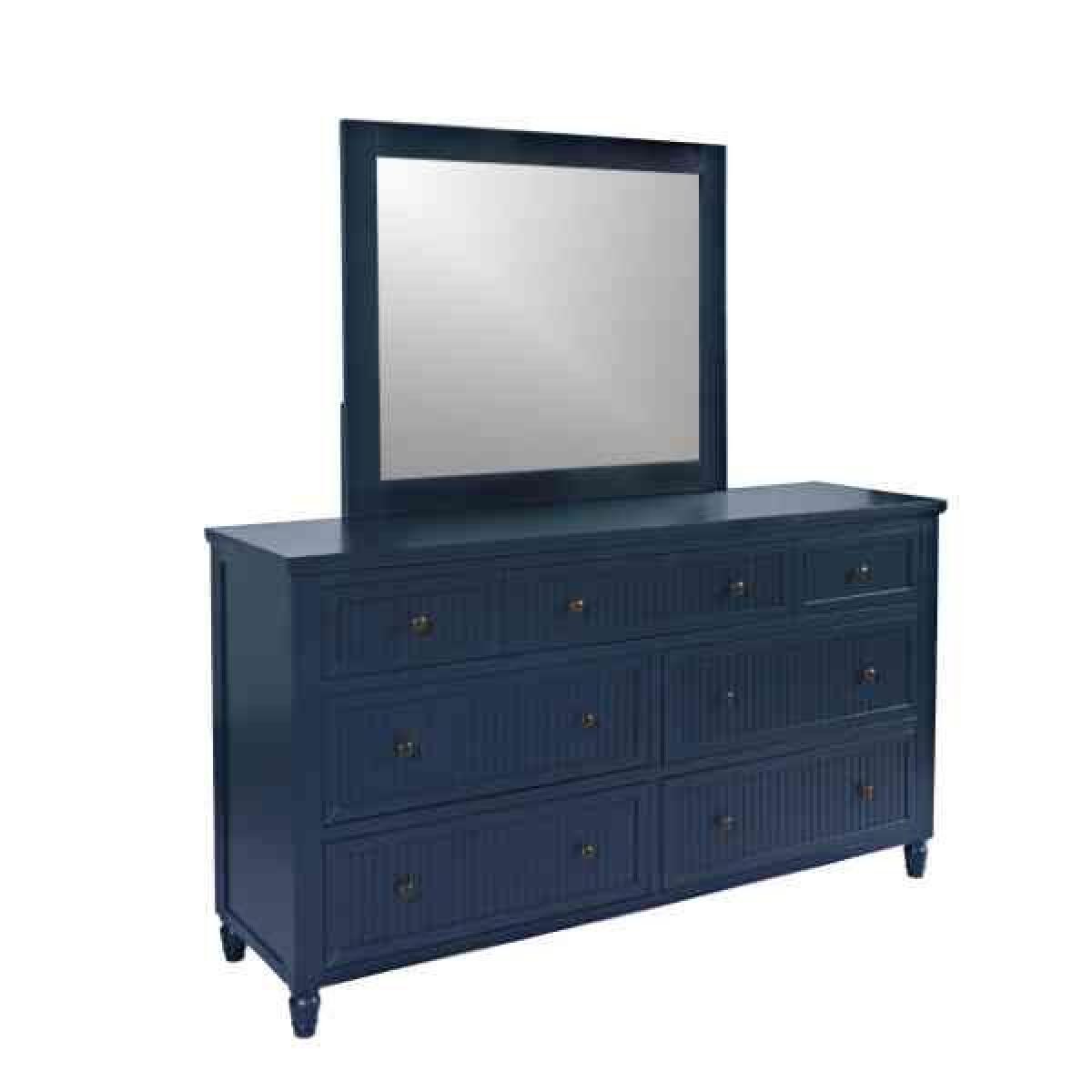 Westport Bedroom Dresser Mirror Dressers Blue 9