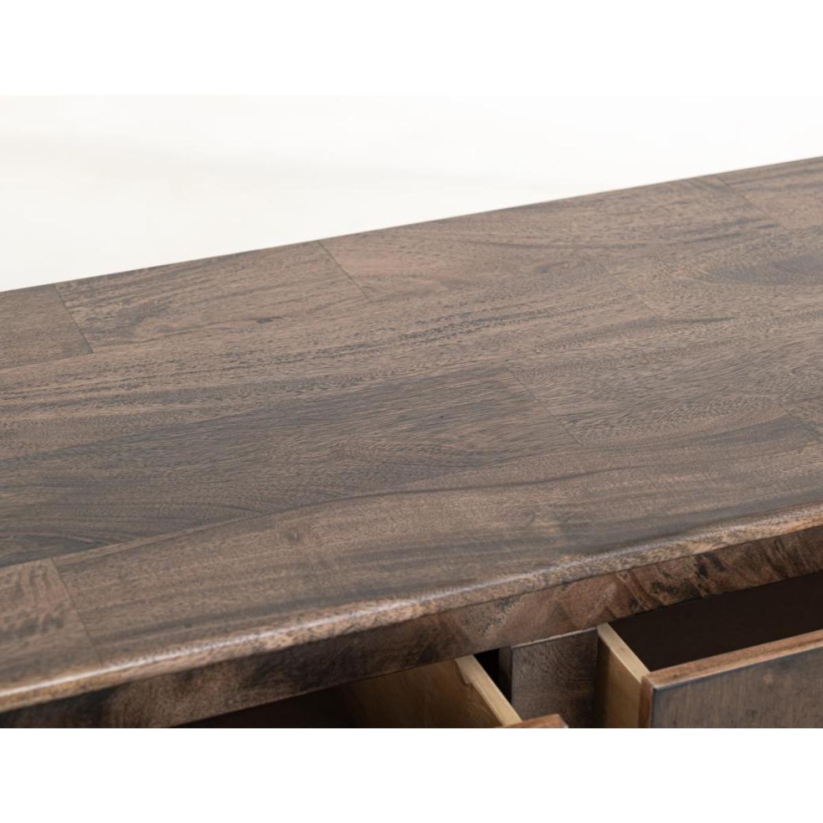 6 Drawer Dresser - Dark Mezquite - Image 8