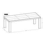 Dining Table - Walnut - Image 9