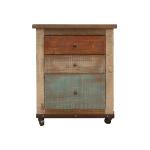 3 Drawer Desk – Antique Desks Brown 2