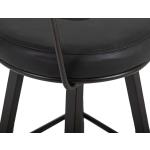 Wooden Frame & Metal Base, Barstool 24" - Eclipse - Image 4