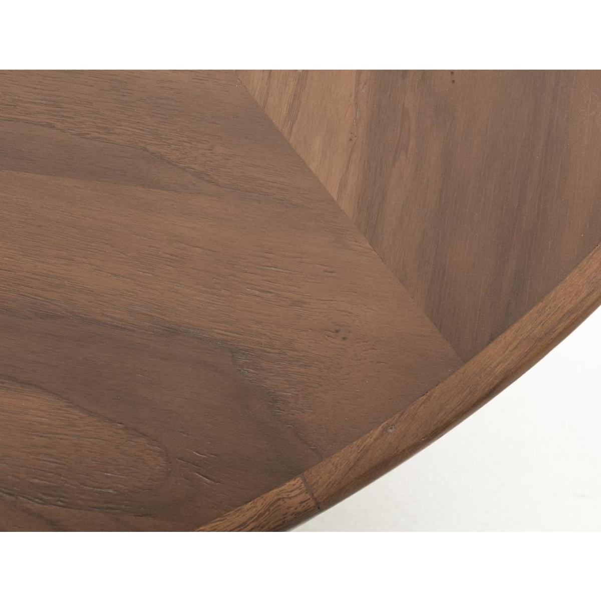 Round Table top – Balam Dining Tables Brown 8