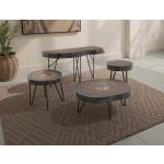 Live Edge Cocktail Table - Parota Epoxy - Image 7