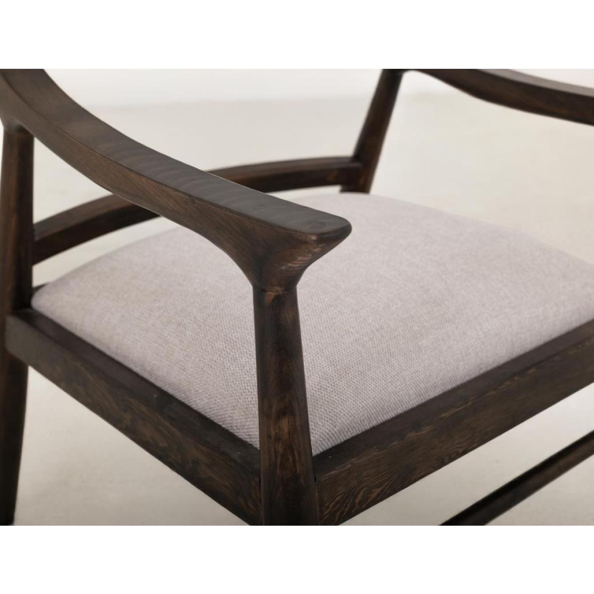 Balam Upholstered Dining Arm Chair - Image 8