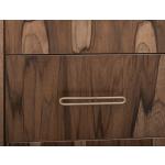 5 Drawer & 2 Door Gentleman’s Chest – Balam Chests Brown 23