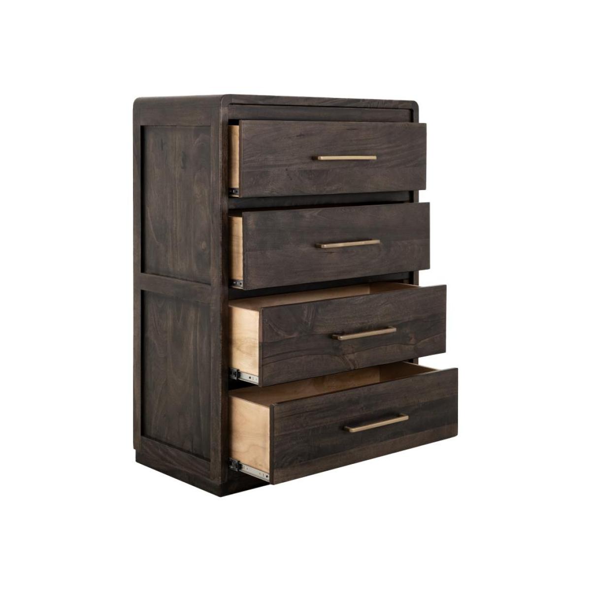 5 Drawer Chest - Dark Mezquite - Image 5