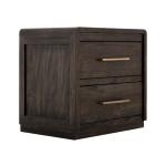 2 Drawer Nightstand - Dark Mezquite - Image 3