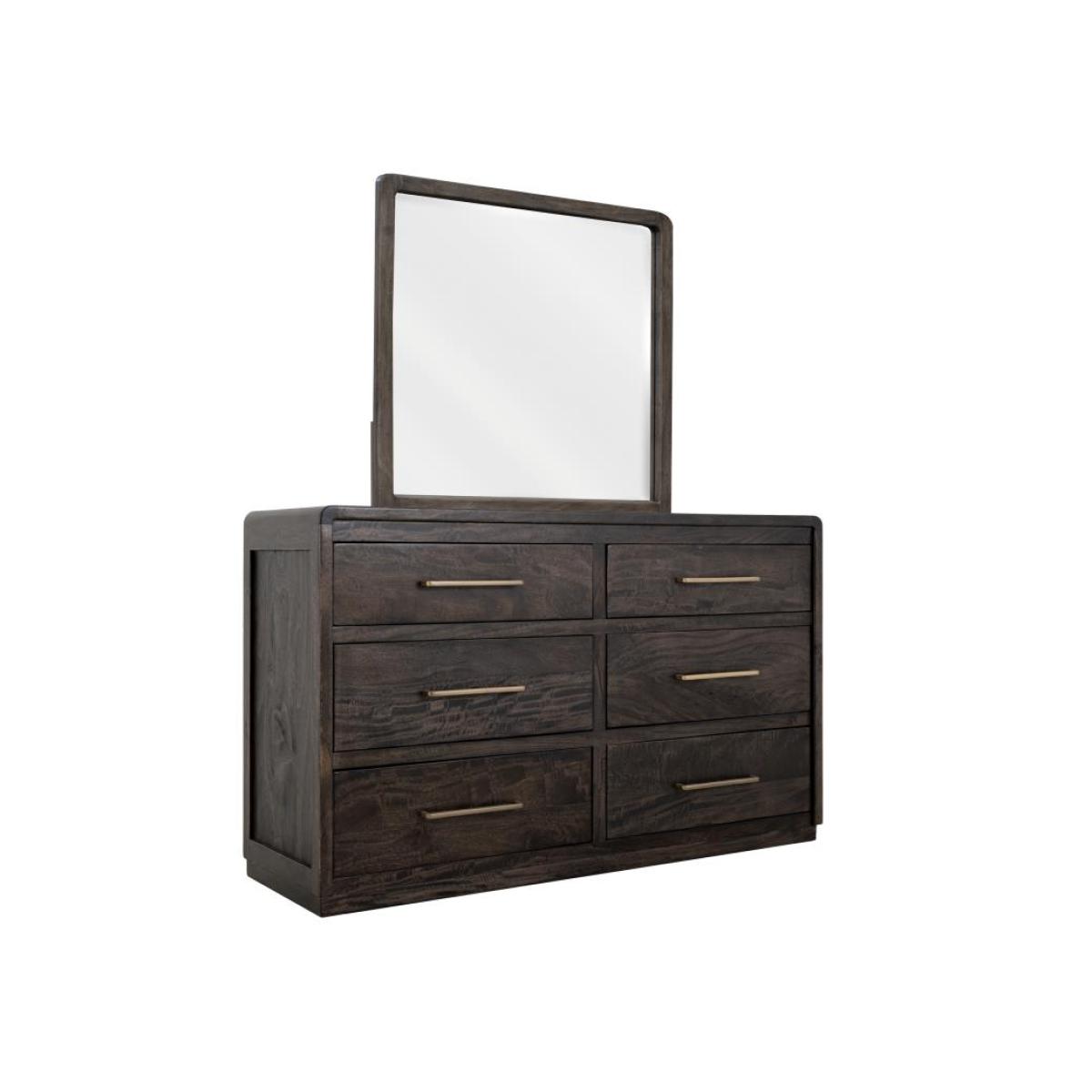 6 Drawer Dresser – Dark Mezquite Dressers Dressers 7