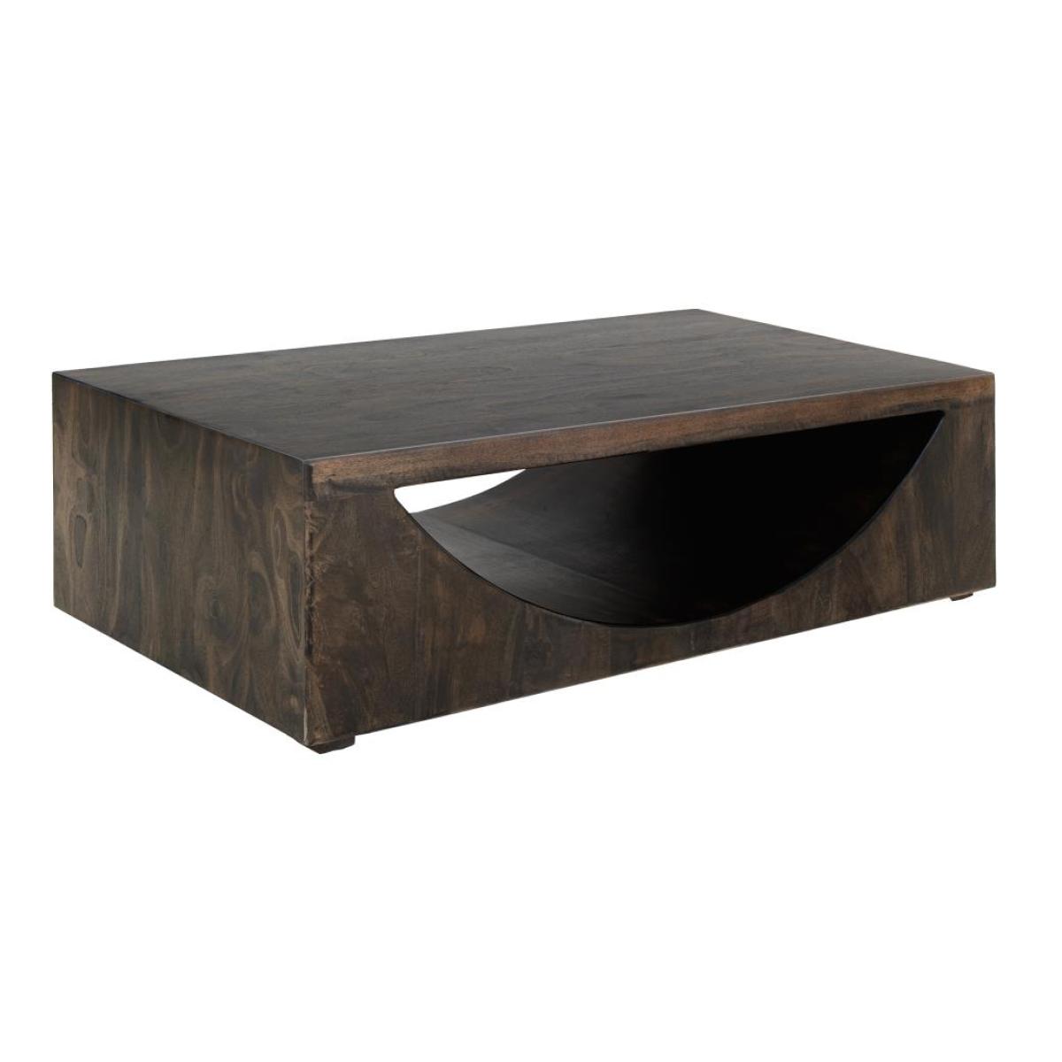 Wooden Cocktail Table – Dark Mezquite Cocktail & Coffee Tables Cocktail & Coffee Tables 5