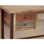 5 Drawer Desk – Antique Desks Brown 10