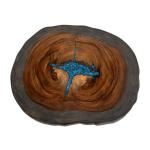 Live Edge Cocktail Table - Parota Epoxy - Image 3