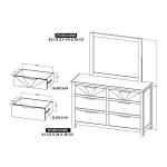 6 Drawer , Dresser - Sunrise - Image 11