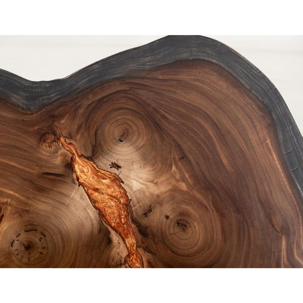 Live Edge Cocktail Table - Parota Epoxy - Image 5