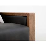 Wooden Frame, Upholstered Sofa - Ancora - Image 4